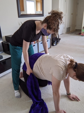 doula, rebozo sifting